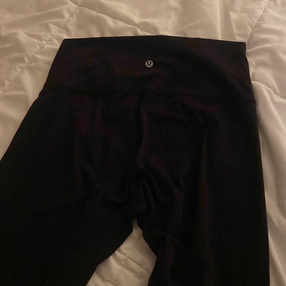 Lululemon black Leggings - Picture 1 of 8